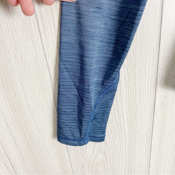 Athleta | Blue Shadow Stripe Chi Long Sleeve Size XS - Picture 5 of 10